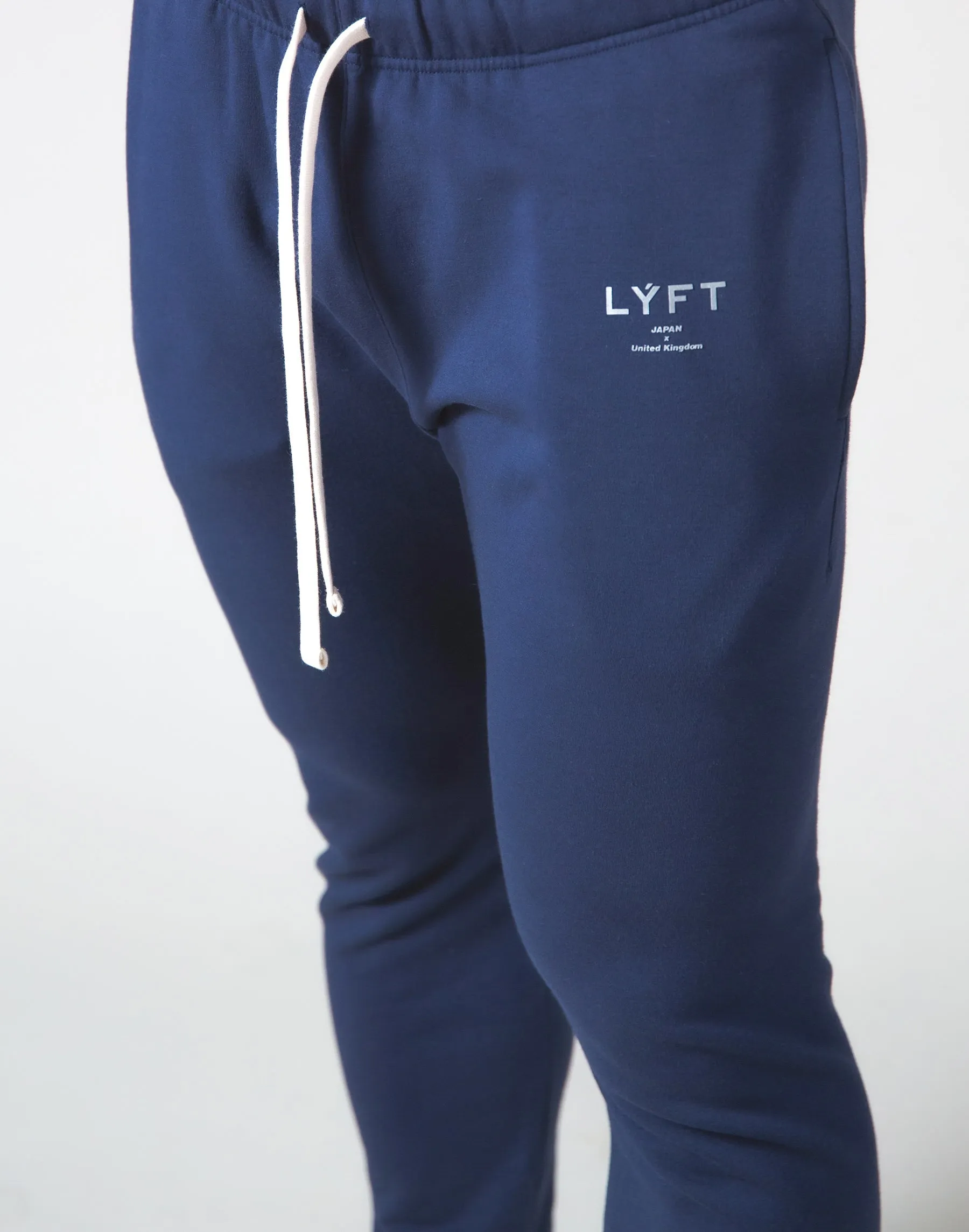 2way Stretch Warm Sweat Pants - Navy