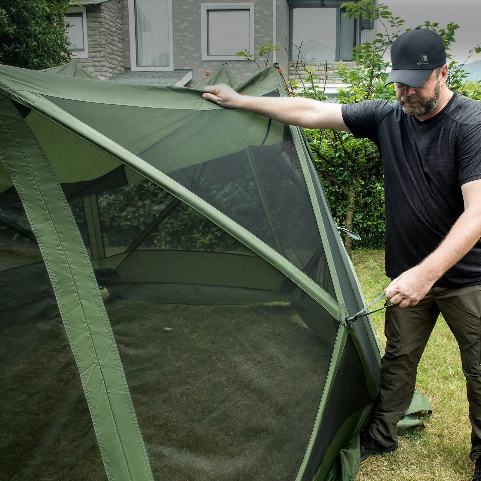 6 Person Pop up Screen Tent