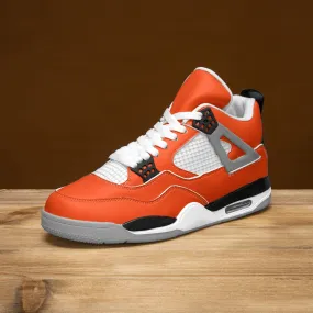 699. AJ4 Basketball Sneakers -Grey Sole