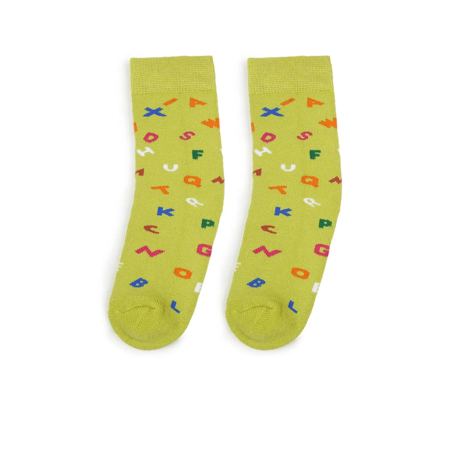 8-12 Years Alphabet Kids Socks