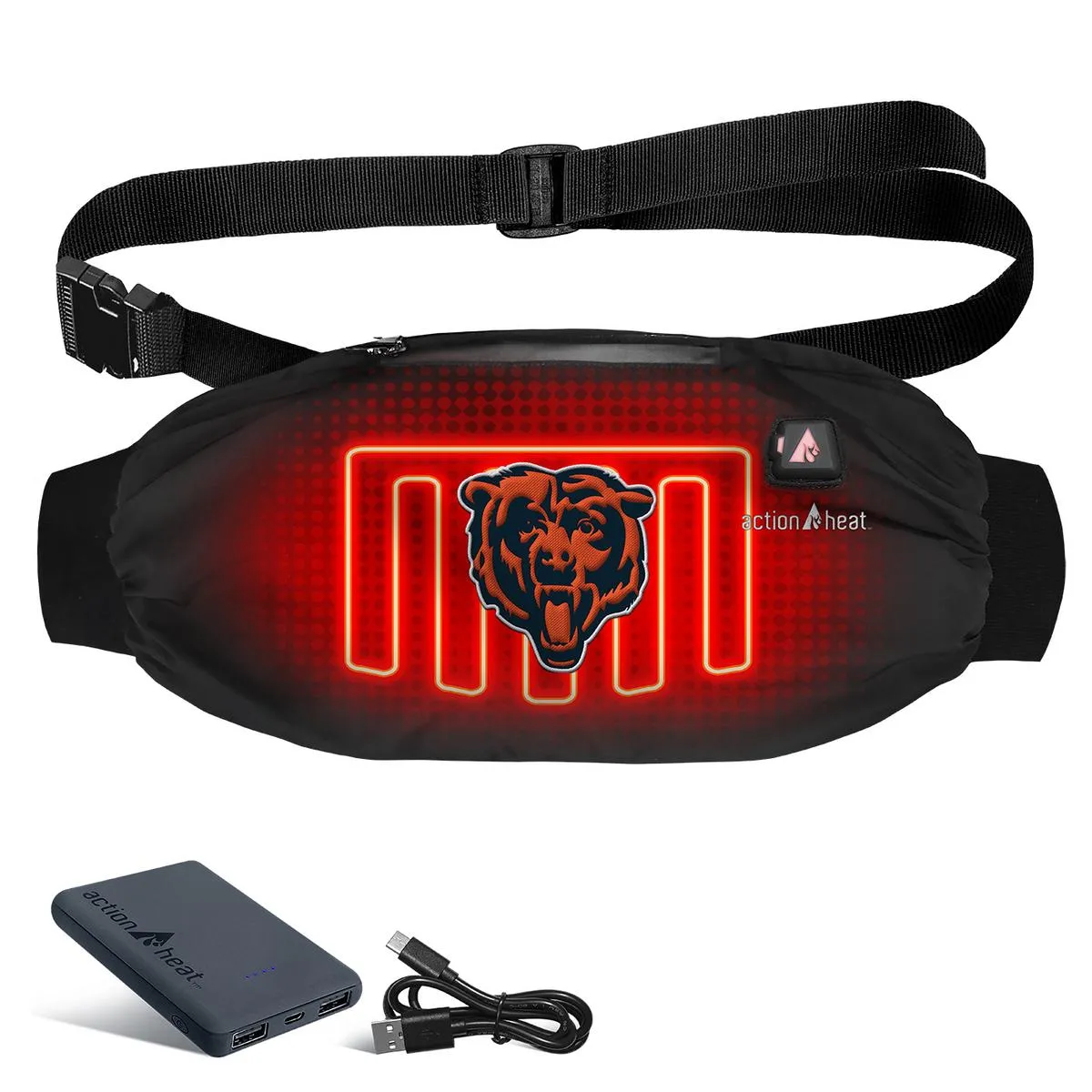 ActionHeat Chicago Bears 5V Battery Heated Hand Muff