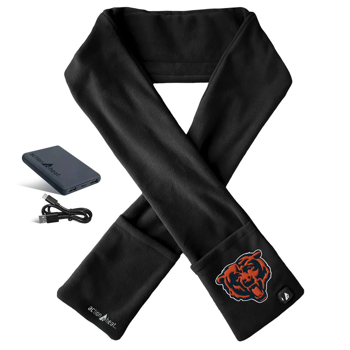 ActionHeat Chicago Bears 5V Battery Heated Scarf