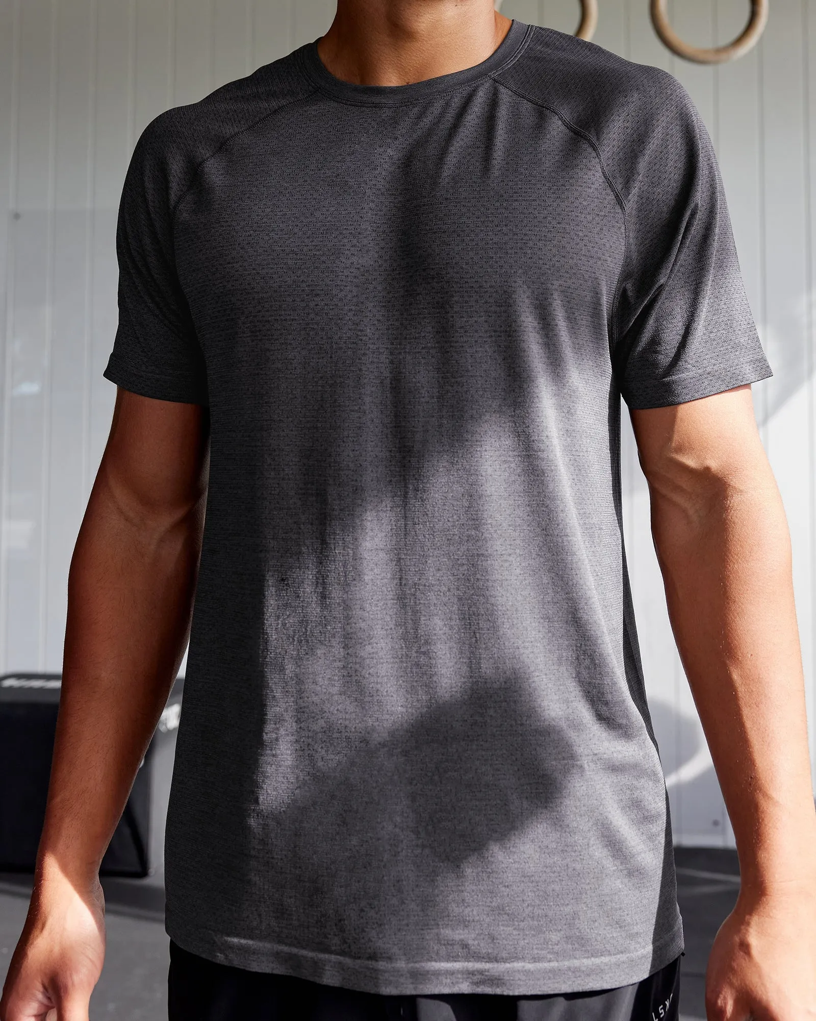 AeroFLX  Seamless Tee - Pirate Black Marl