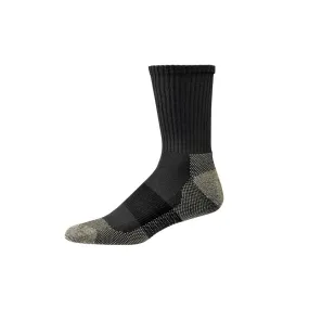 AETREX COPPER SOLE BLACK CREW SOCK