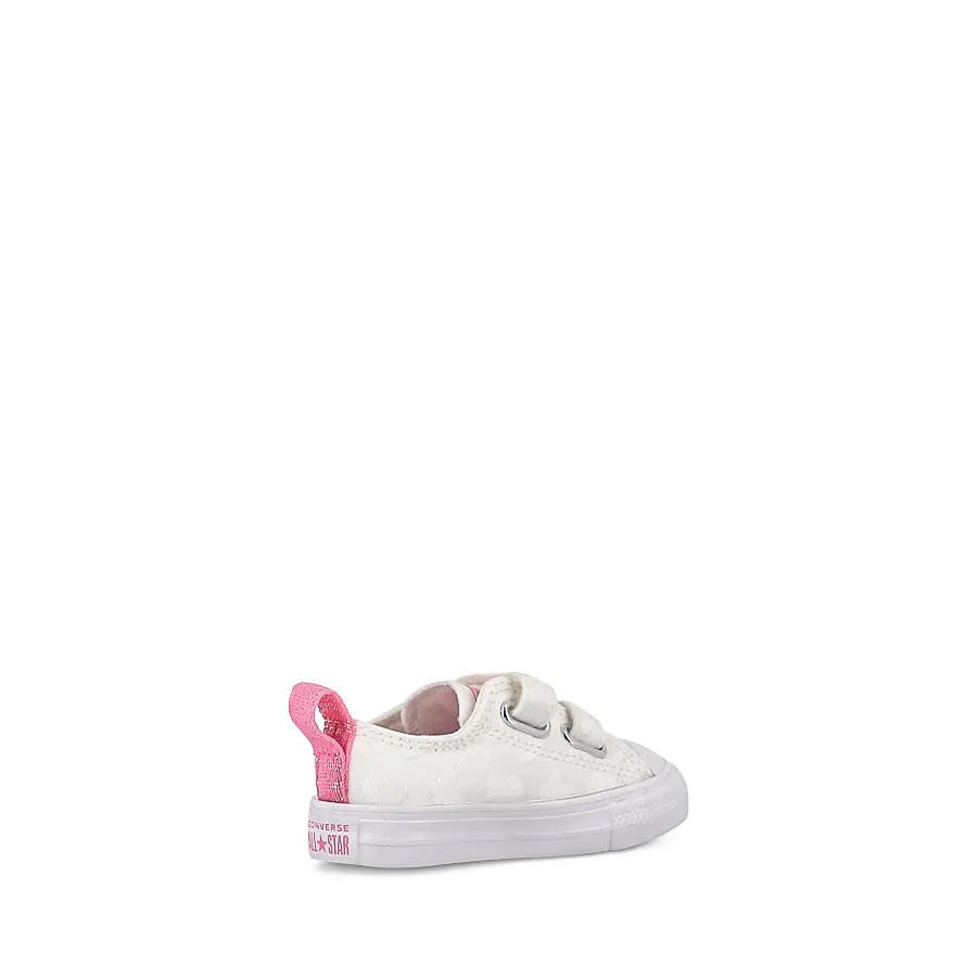 ALL STAR LOW INFANT 2V BE-DAZZLING - WHITE/OOPS! PINK/WHITE