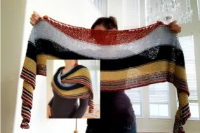 Allgood shawl pattern