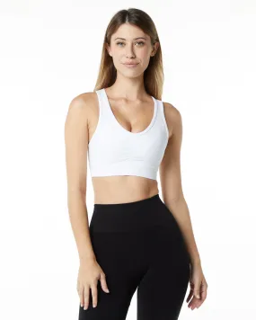 Amplify Bra - White