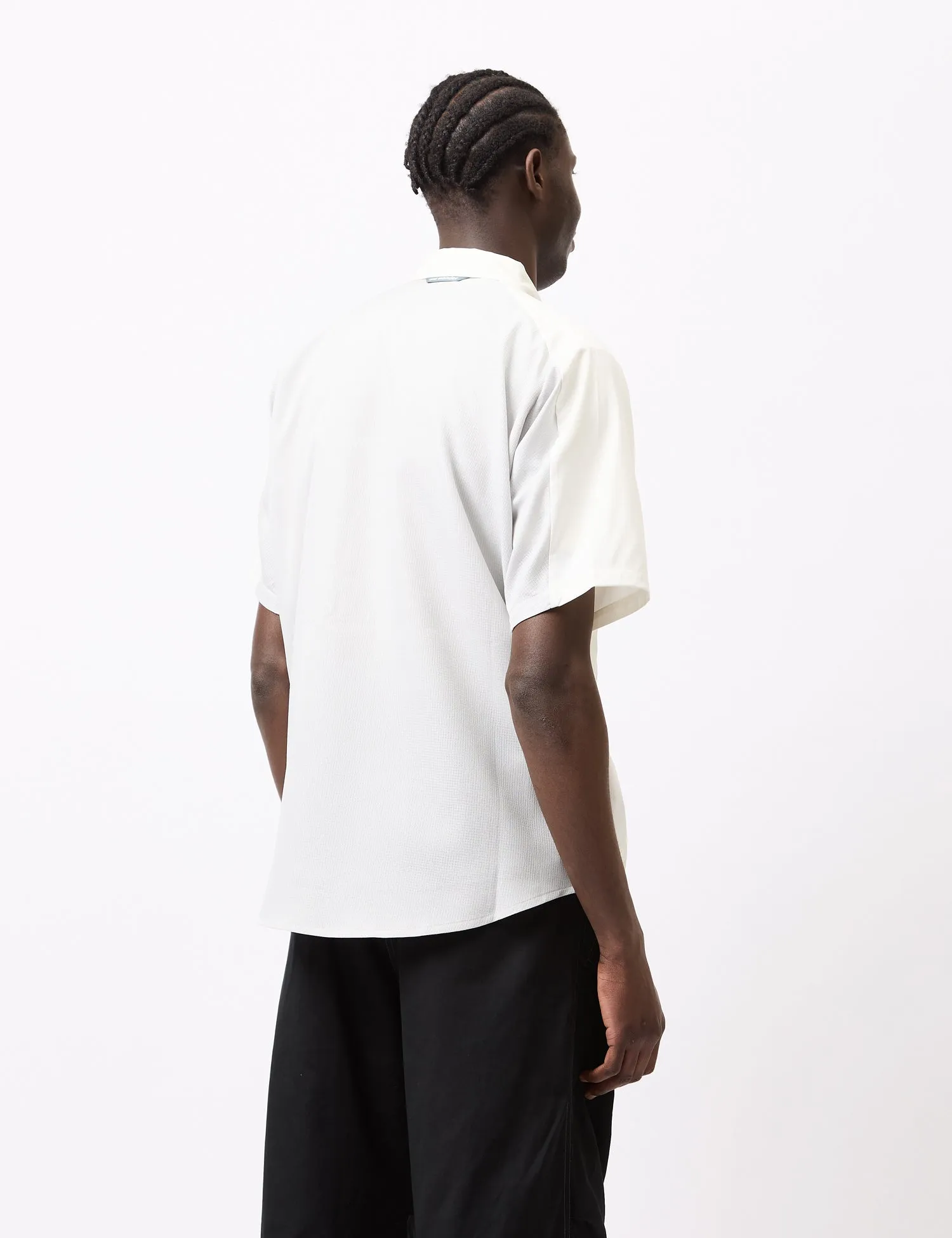 and Wander Tech Short Sleeve Shirt - Off White