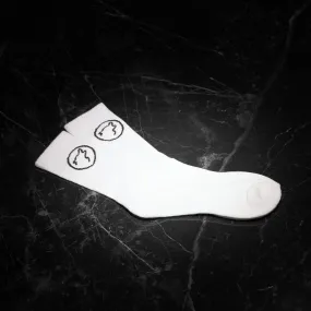 Arctic White Crew Socks