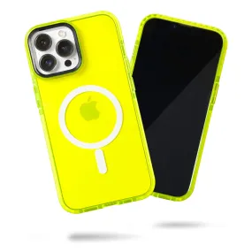 Barrier Case w/ MagSafe for iPhone 13 Pro Max - Hi-Energy Neon Yellow