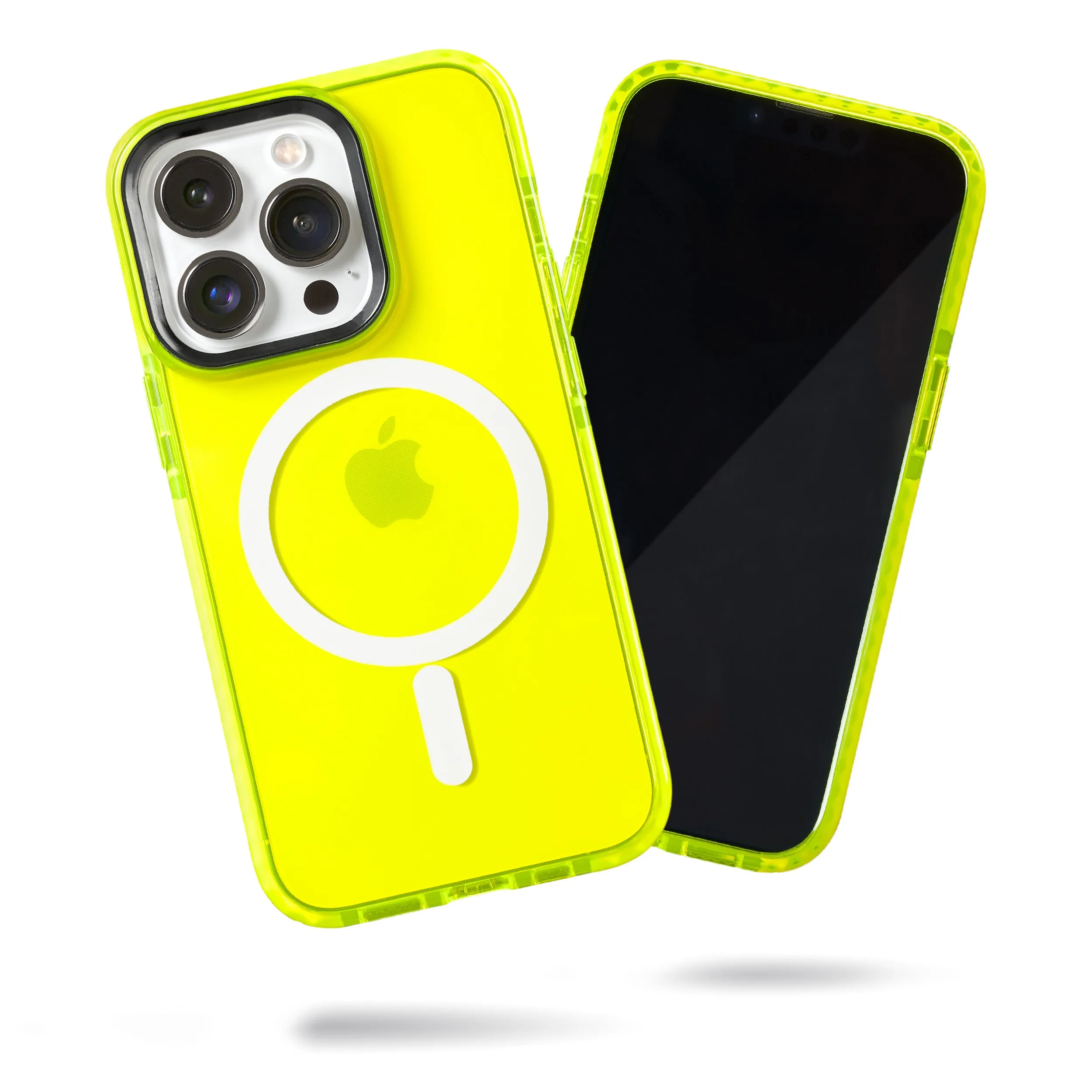 Barrier Case w/ MagSafe for iPhone 14 Pro - Hi-Energy Neon Yellow