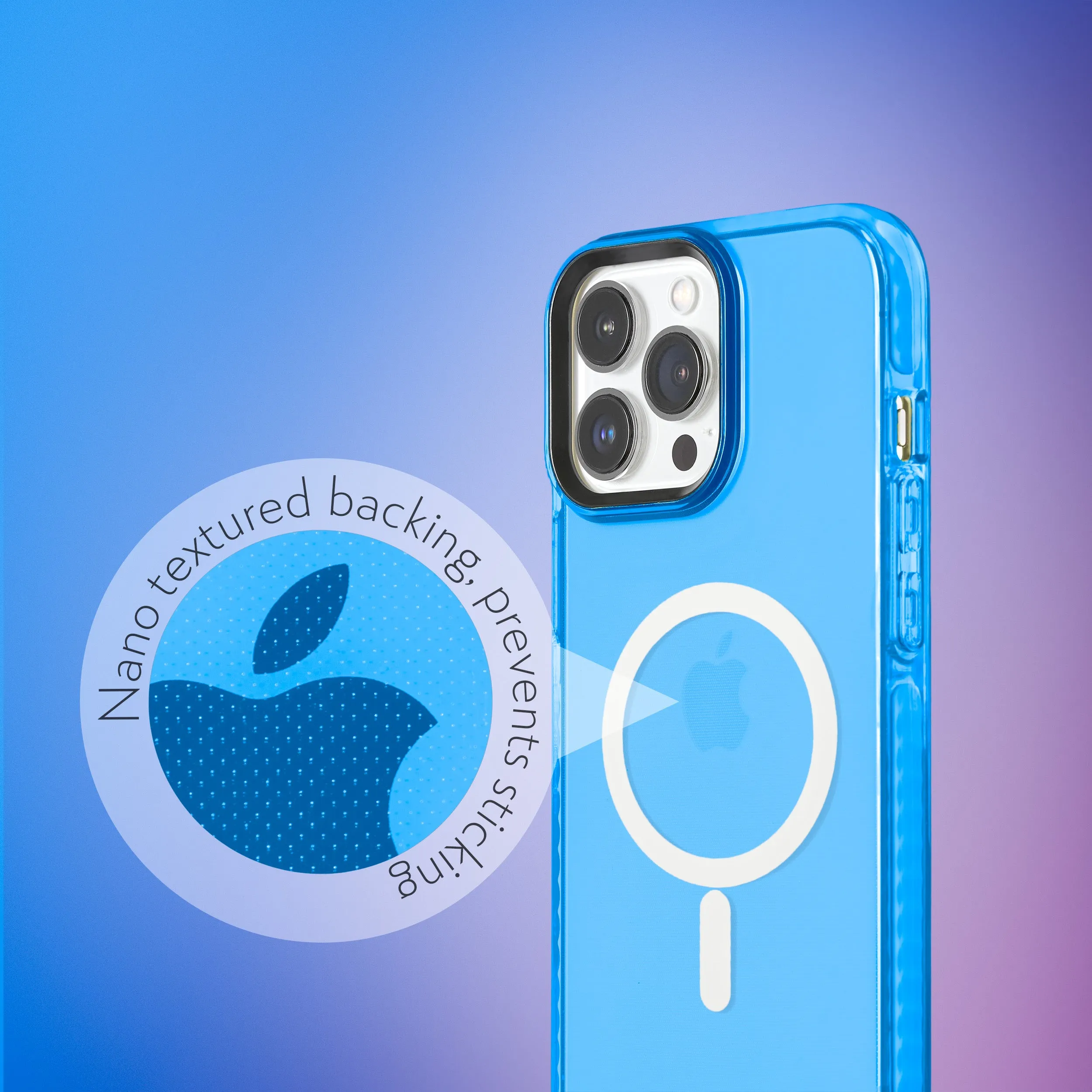 Barrier Case w/ MagSafe for iPhone 14 Pro Max - Elevated Azure Blue