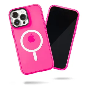 Barrier Case w/ MagSafe for iPhone 15 Pro Max - Radiant Hot Pink