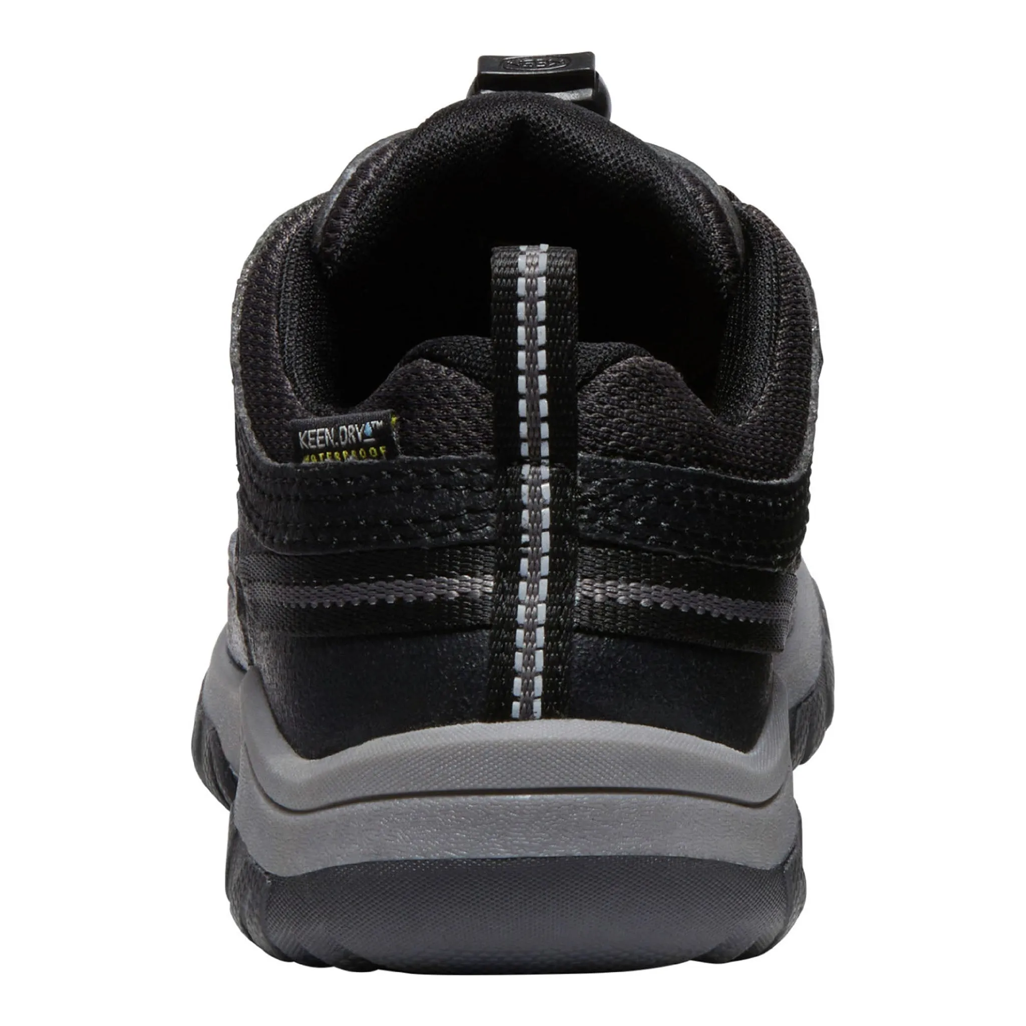 Big Kids’ Targhee Waterproof Shoe Black/Steel Grey