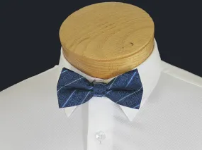 Boy's Bow Tie 21126 Blue Stripe