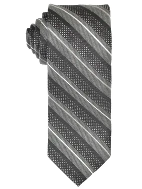 Boy's Tie 21239 Black/Charcoal