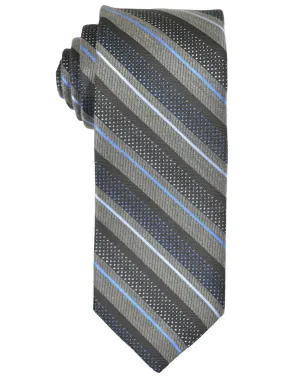 Boy's Tie 21241 Charcoal/Navy