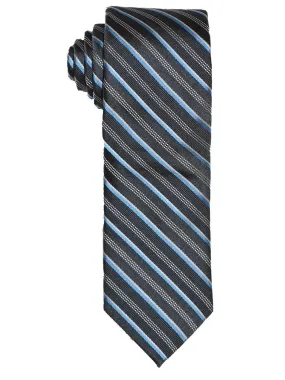 Boy's Tie 21247 Grey/Blue