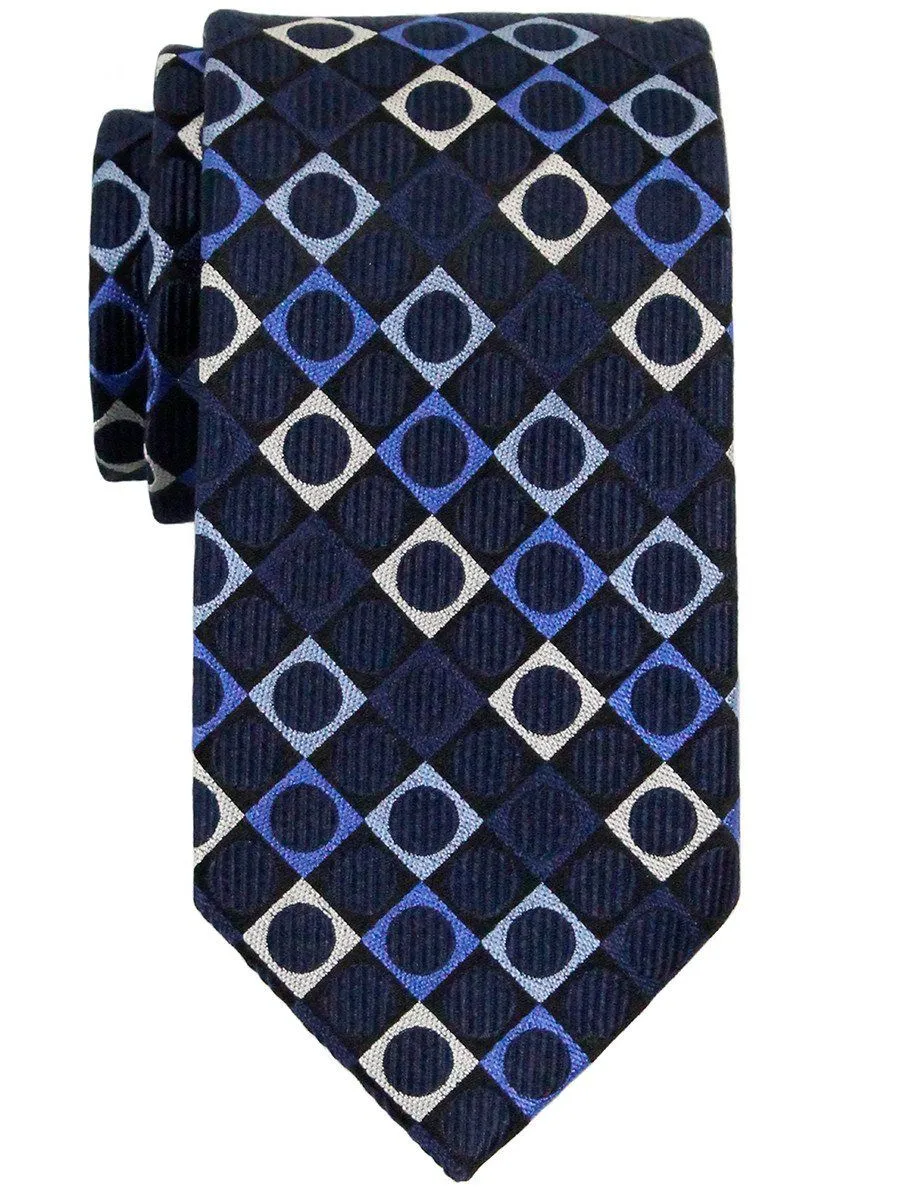 Boy's Tie 23113 Navy/Blue