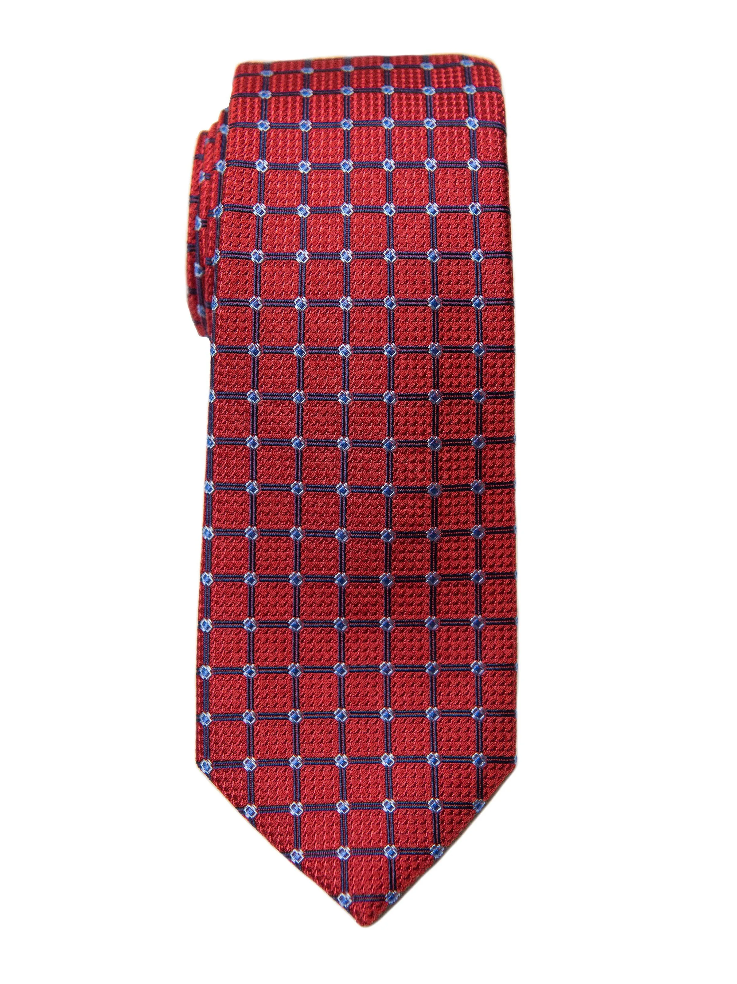 Boy's Tie 27134 Red/Blue Neat