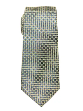 Boy's Tie 27144 Yellow/Blue Neat