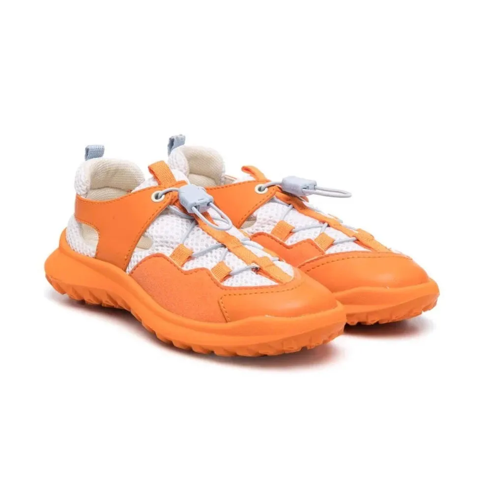 Camper Kids CRCLR Servolux Starbrush Taca White Orange Sneakers