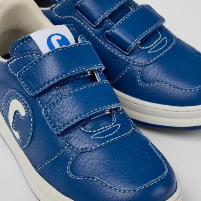 Camper Kids RUNNER Stella Houston Blue White Leather Sneakers