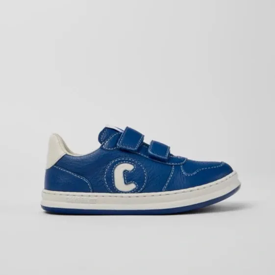 Camper Kids RUNNER Stella Houston Blue White Leather Sneakers