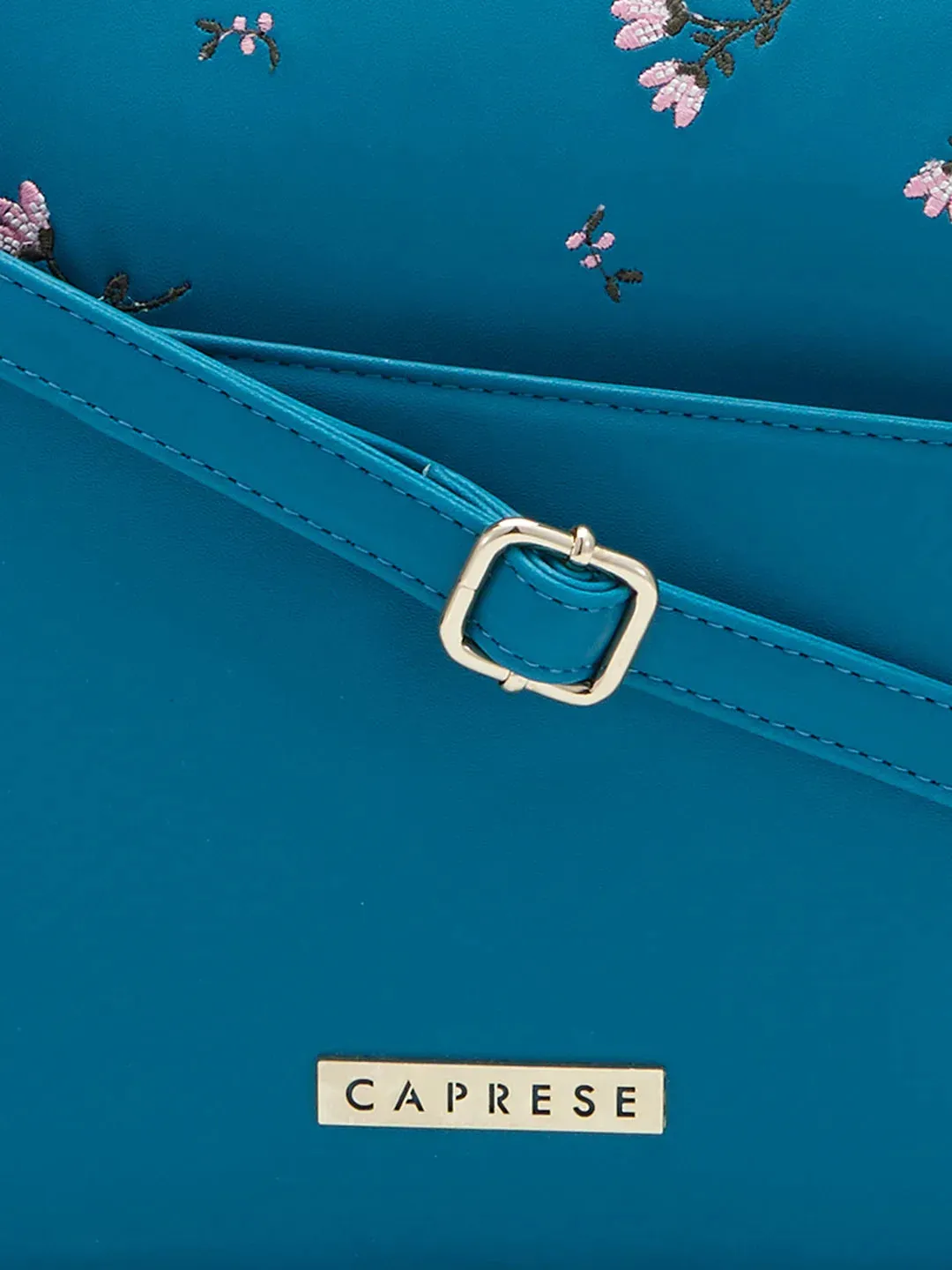 Caprese Adah Satchel Large Teal