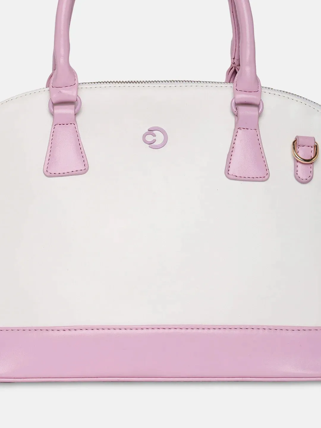 Caprese Aurora Color Changing Satchel Medium Pink