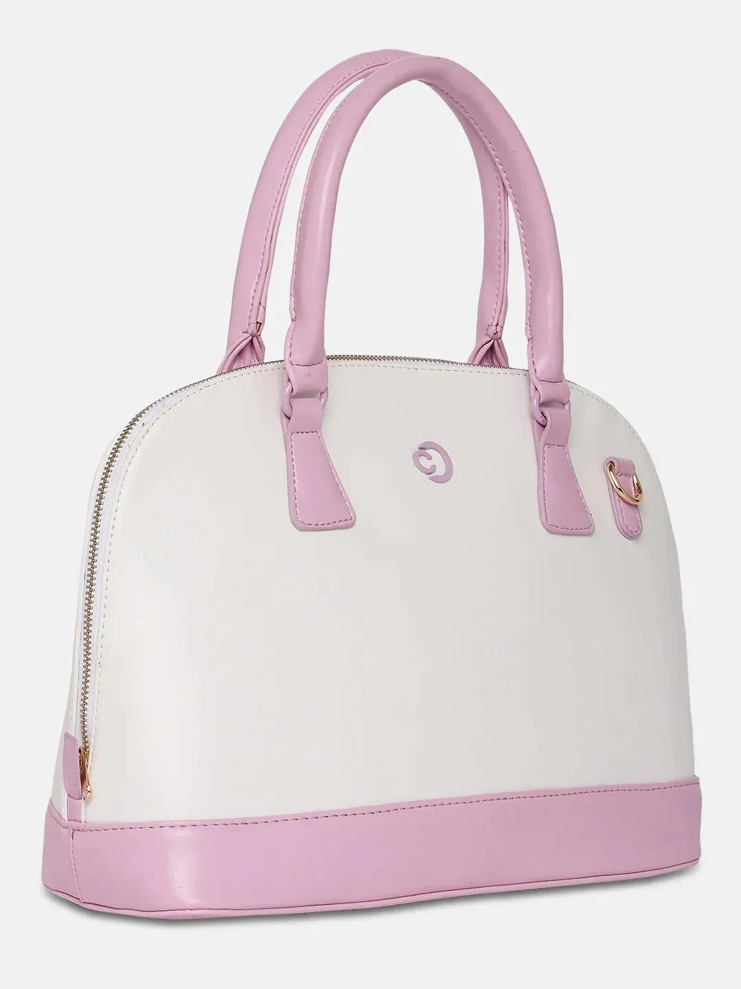 Caprese Aurora Color Changing Satchel Medium Pink