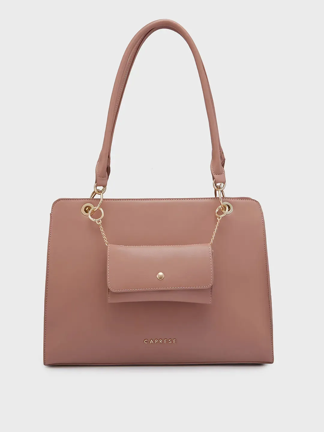 Caprese Capri Satchel Large Pink