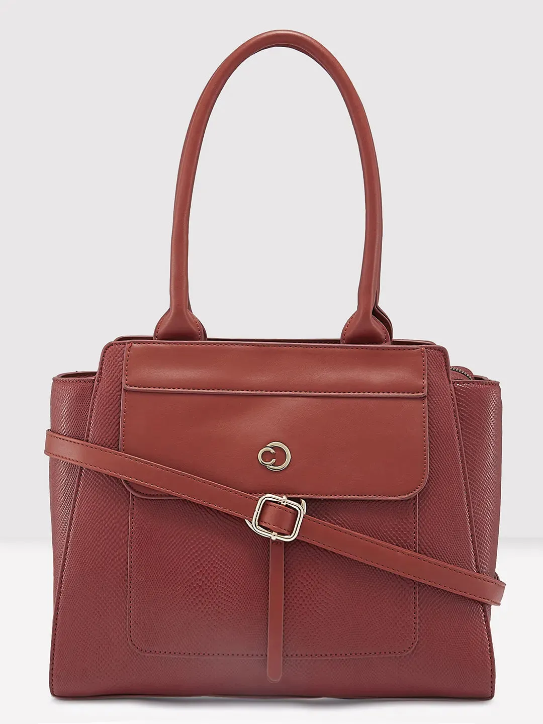 Caprese Dakota Satchel Large Terra