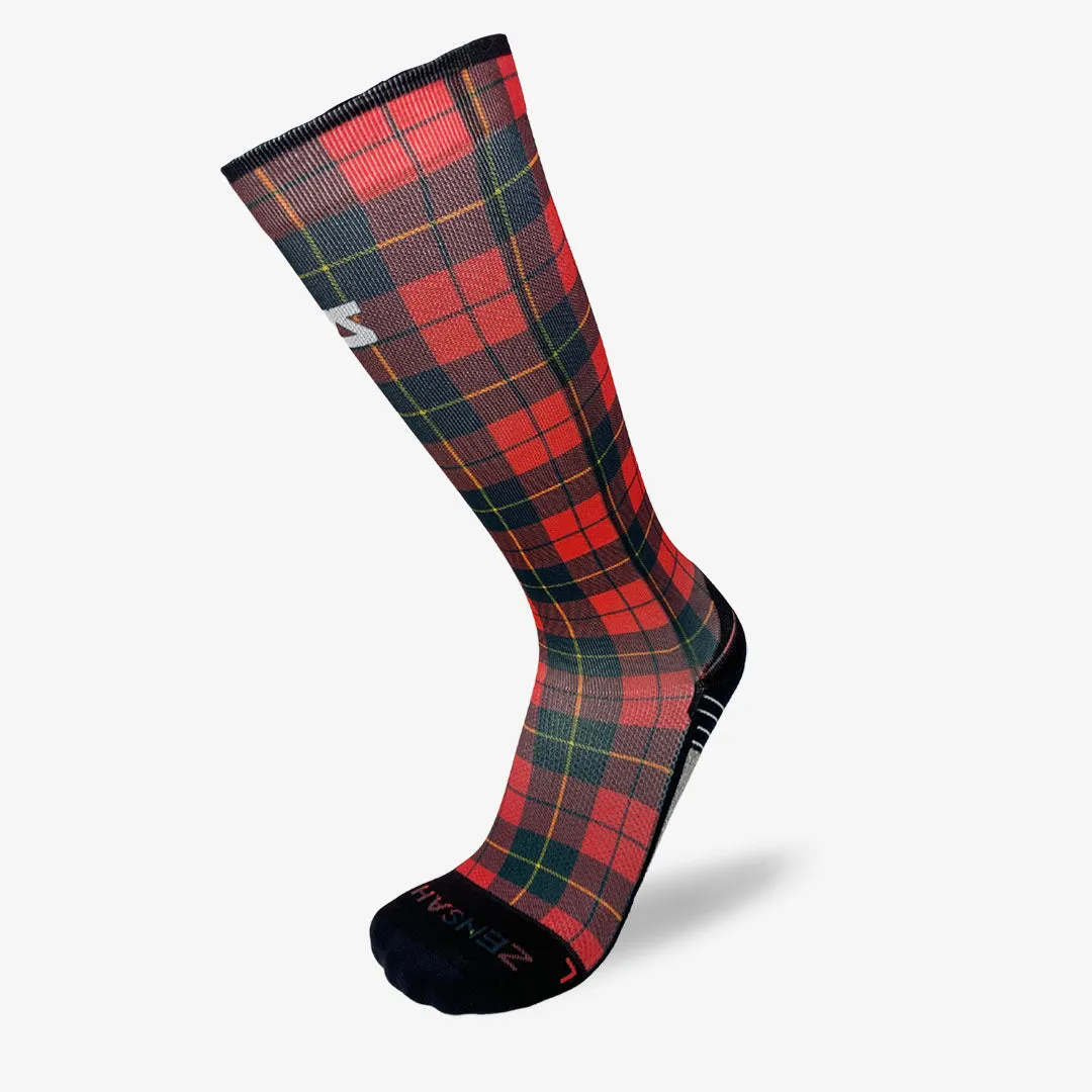 Classic Plaid Compression Socks (Knee-High)