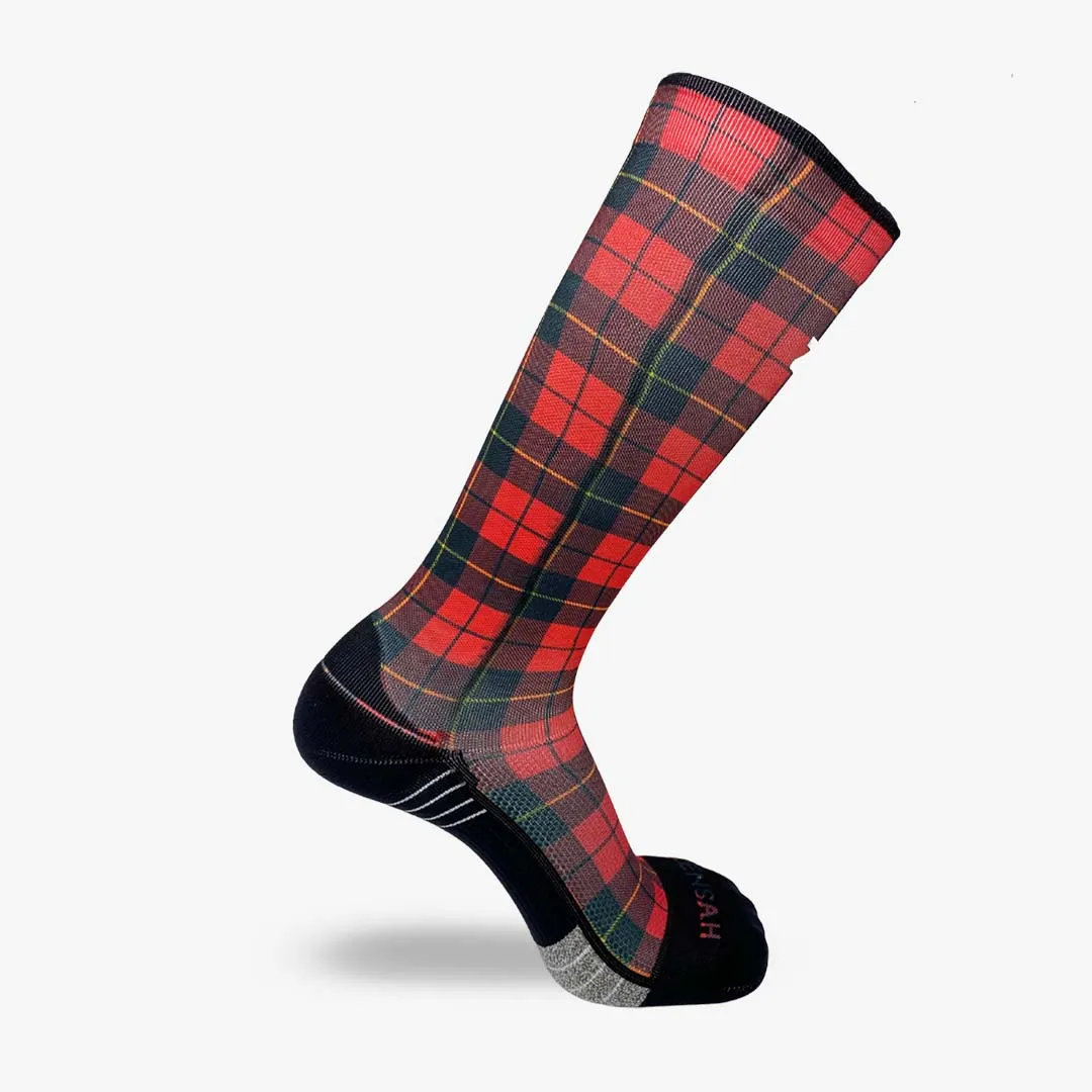 Classic Plaid Compression Socks (Knee-High)