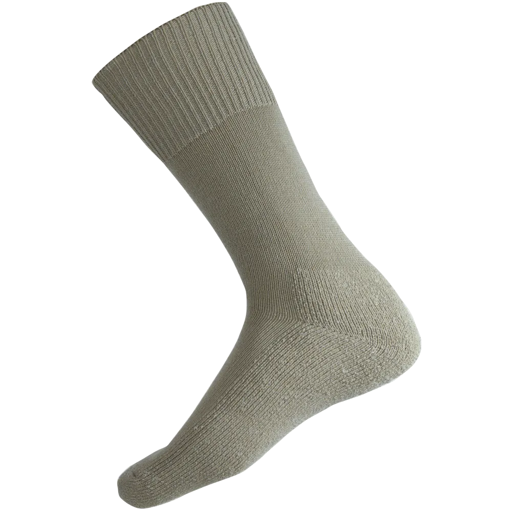 Cushion Foot Wool Sock – Navy | Black | Antelope – Large (11-14) [See order instructions in description below]