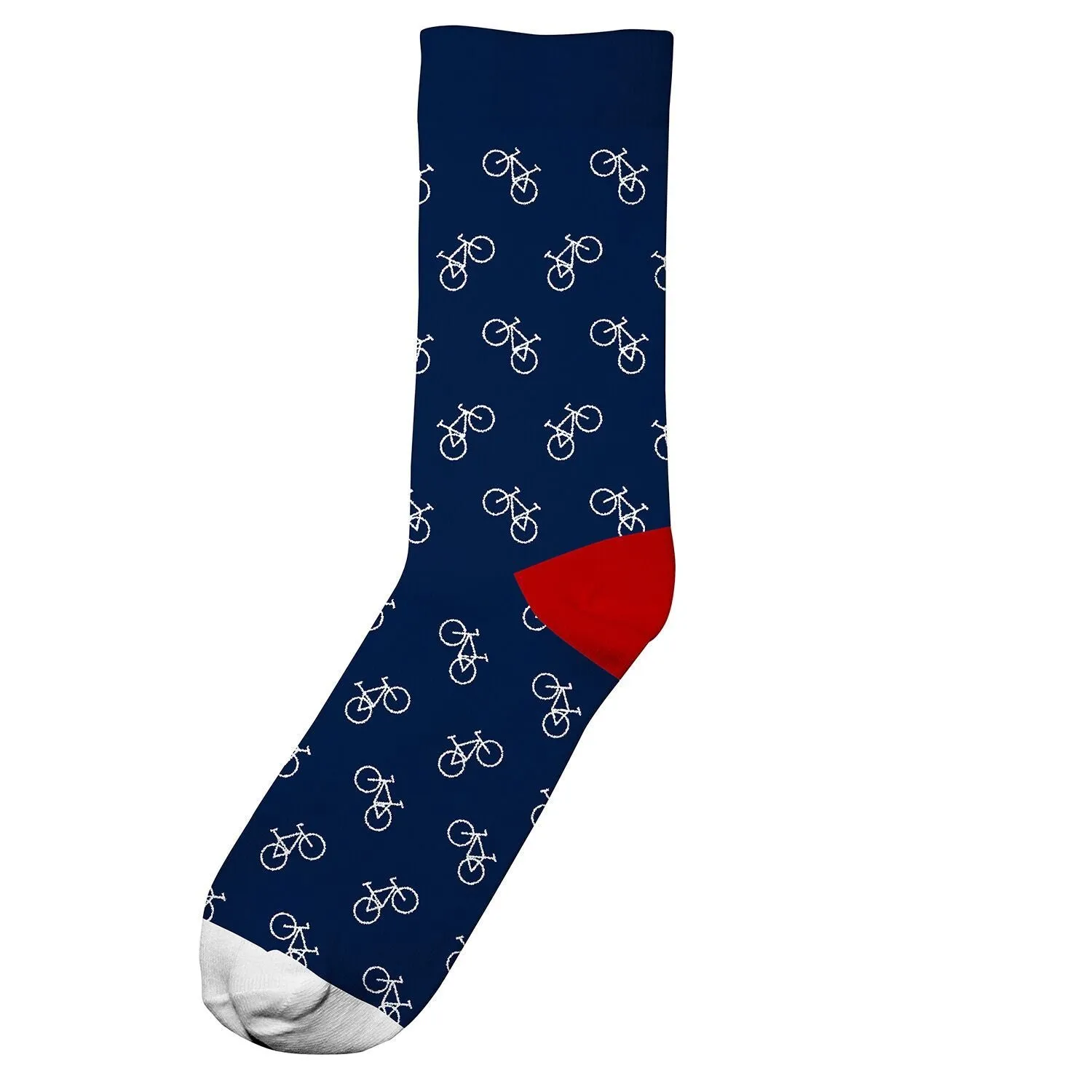 Dedicated Sigtuna Socks Bike Pattern navy