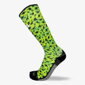 Dino Silhouettes Compression Socks (Knee-High)