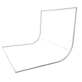 EasiFrame Curved Portable Cyclorama System V2 - Large Frame (3m x 2.5m)