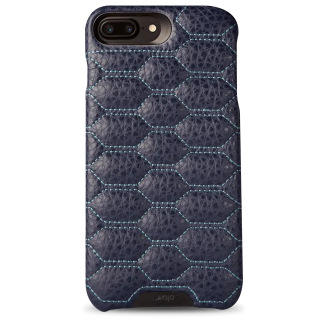 Grip Matelasse iPhone 8 Plus Quilted Leather Case