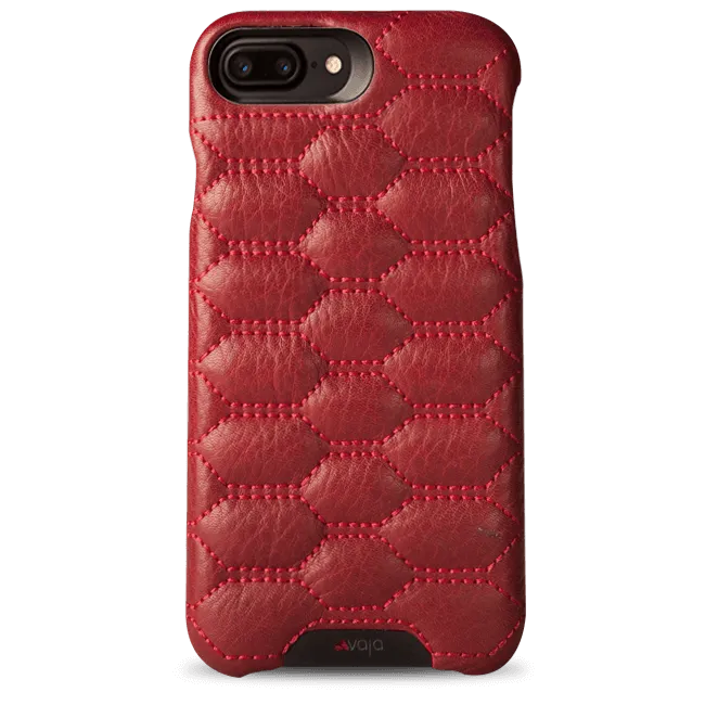 Grip Matelasse iPhone 8 Plus Quilted Leather Case