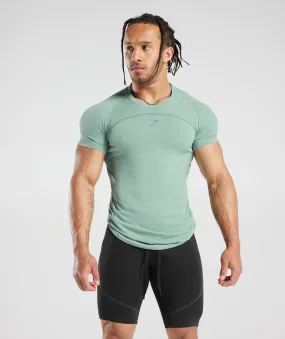 Gymshark 315 Seamless T-Shirt - Frost Teal/Ink Teal