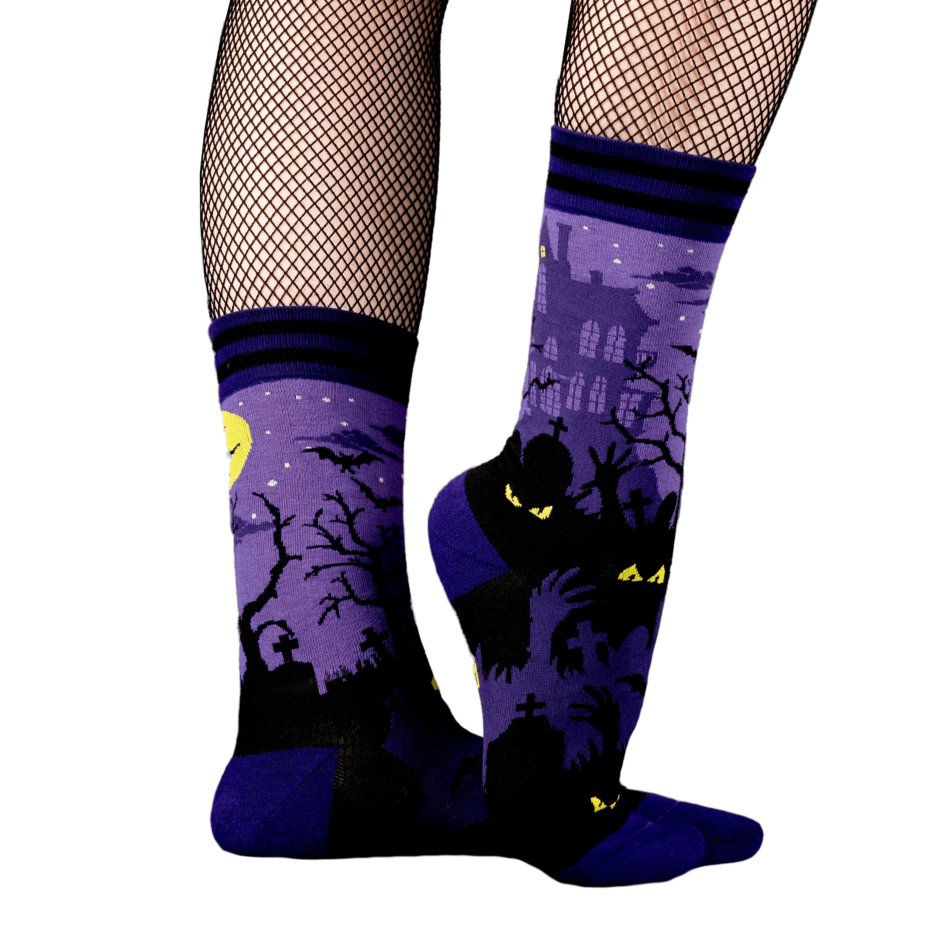 Haunted House Crew Socks