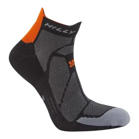 Hilly | Unisex Marathon Fresh Running Socklets - Black