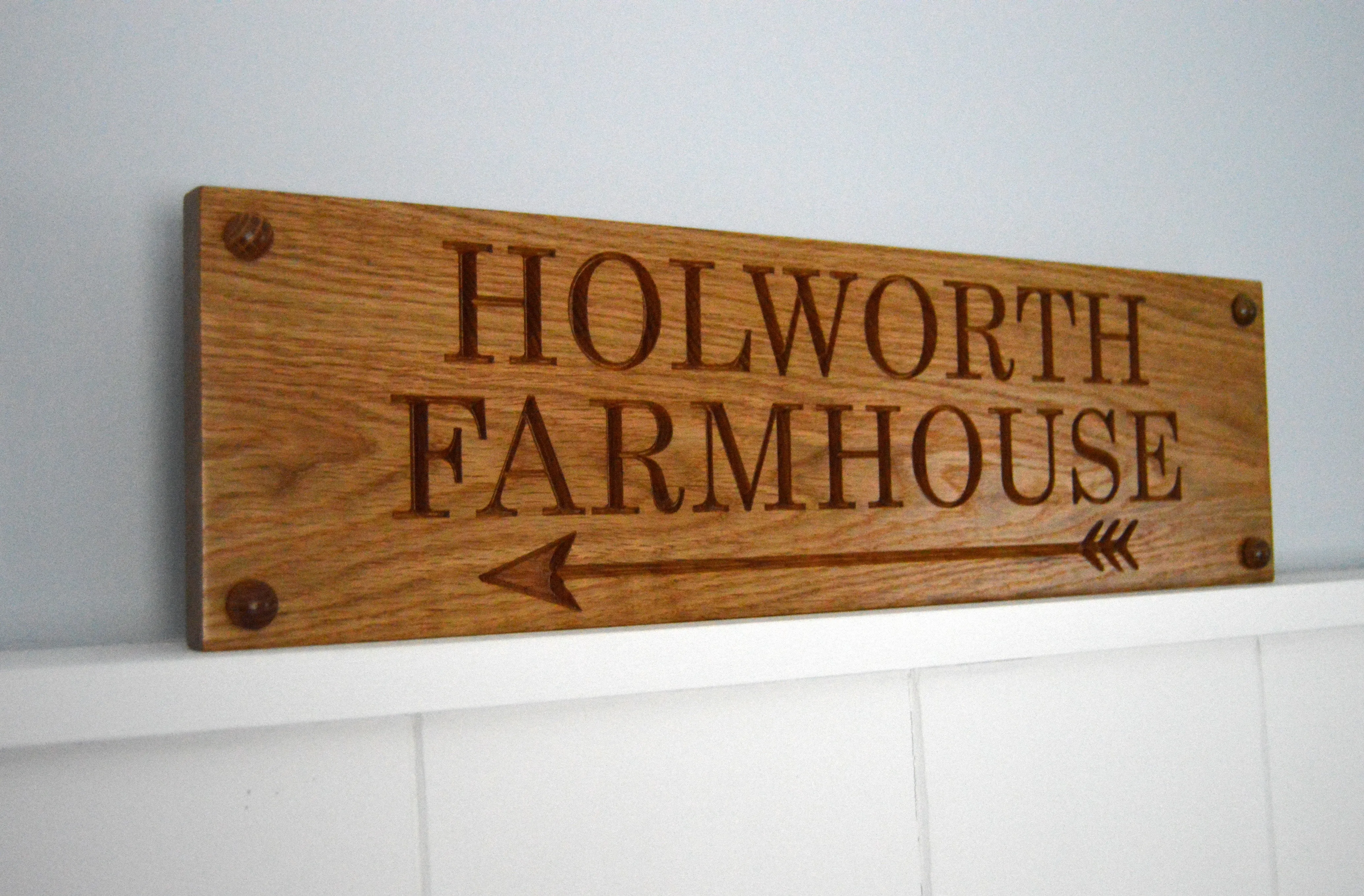 House Sign with Image (501mm up to 1000mm)