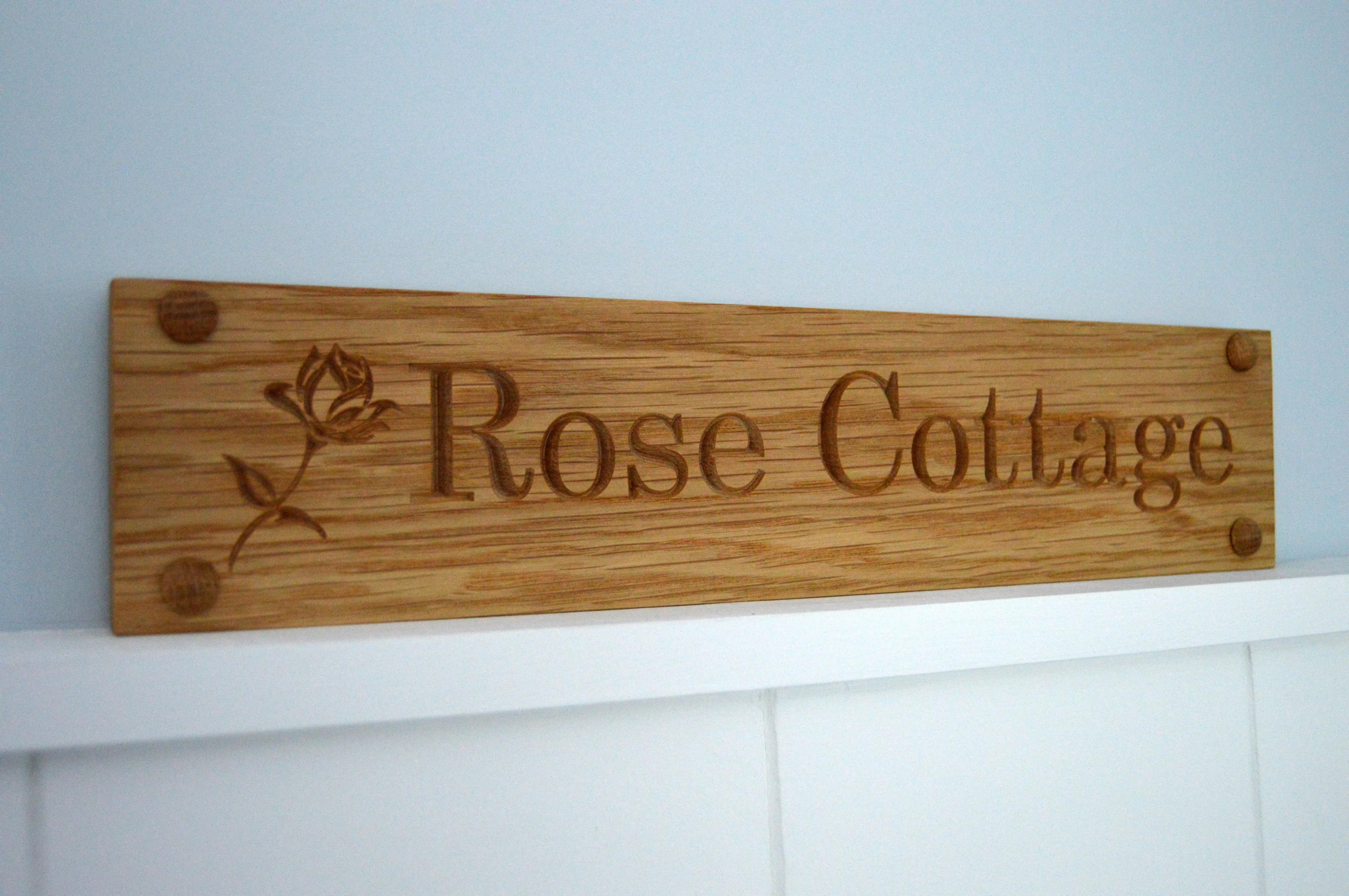 House Sign with Image (501mm up to 1000mm)