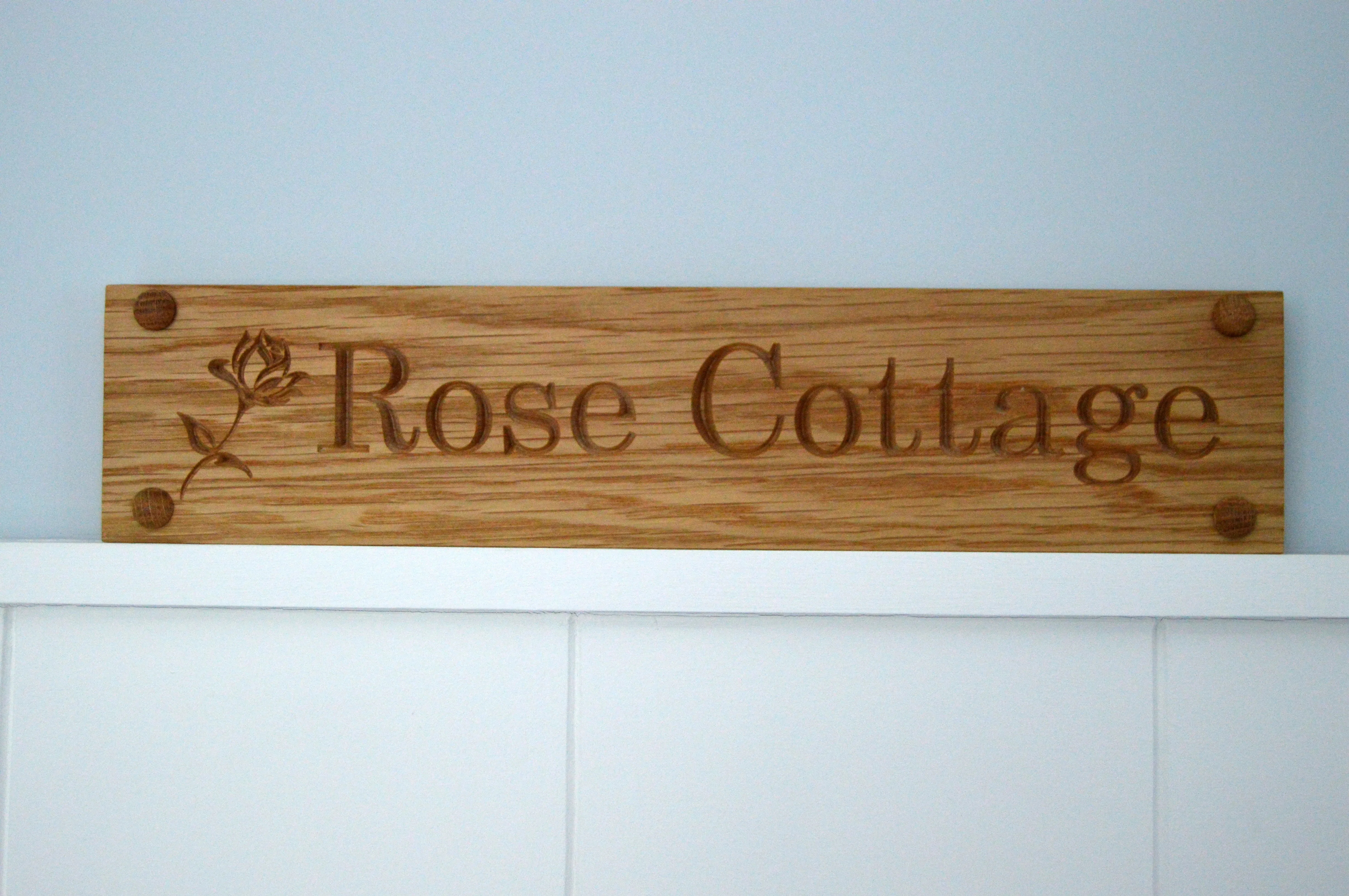 House Sign with Image (501mm up to 1000mm)