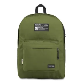 Jansport Recycled Superbreak New Olive Casual Sports Backpack [WS]