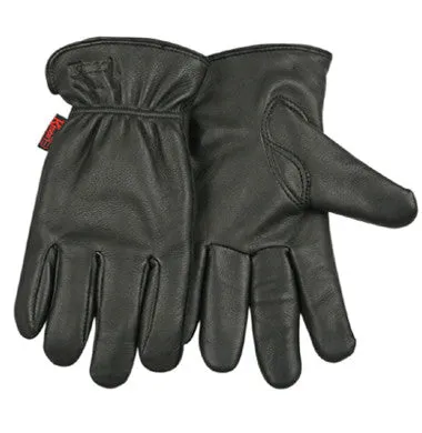 Kinco Lined Grain Deerskin Leather Driver Gloves