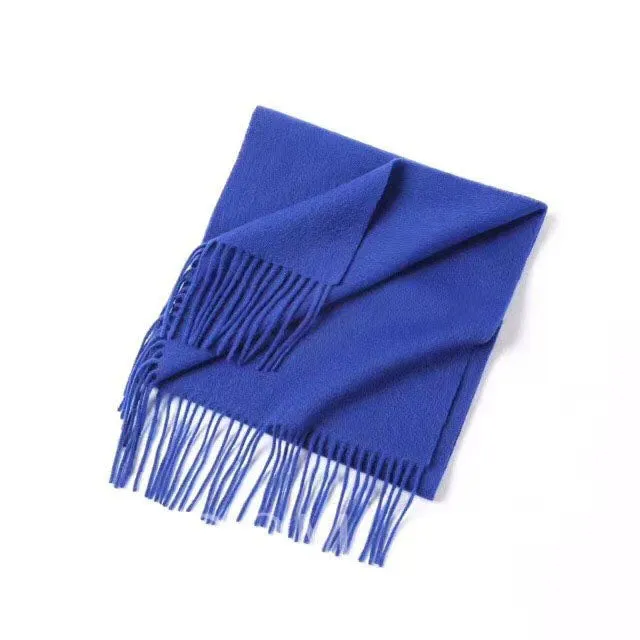 Lady & Men's 30% Cashmere & 70% Wool Scarf